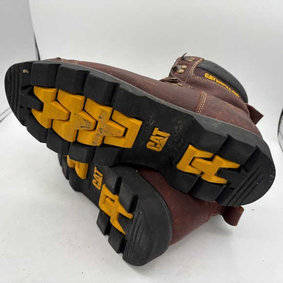 Caterpillar Alaska Techni Flex Leather Work Boots 12 Mens - Picture 13 of 15